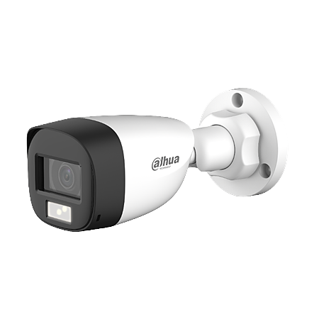 DH-HAC-HFW1200CLP-IL-A-0360B-S6- 2MP Smart Dual Light HDCVI Fixed-focal Bullet Camera