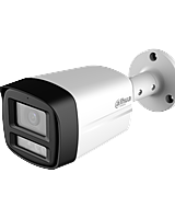 DH-HAC-HFW1200TLMP-IL-T-0360B-2MP Smart Dual Light HDCVI Two-way Talk Fixed-focal Bullet Camera
