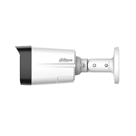 DH-HAC-HFW1200TLMP-IL-T-0360B-2MP Smart Dual Light HDCVI Two-way Talk Fixed-focal Bullet Camera