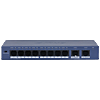 DH-S3010-8ET2ET-60- 10-Port Unmanaged Desktop Switch with 8-Port PoE