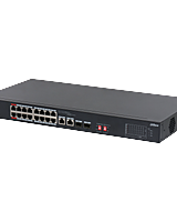 DH-S3218-16ET-135-18-Port Unmanaged Desktop Switch with 16-Port PoE