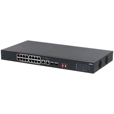 DH-S3218-16ET-135-18-Port Unmanaged Desktop Switch with 16-Port PoE