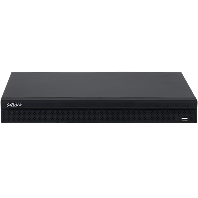 DHI-NVR4232 32-Channel 4K Lite Network Video Recorder with 1U Rackmount and Dual HDD Support