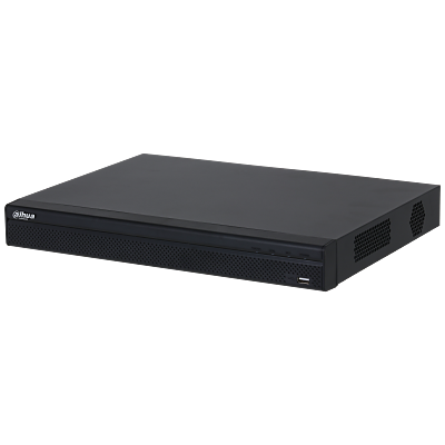 DHI-NVR4232 32-Channel 4K Lite Network Video Recorder with 1U Rackmount and Dual HDD Support