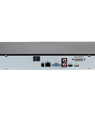 DHI-NVR4232 32-Channel 4K Lite Network Video Recorder with 1U Rackmount and Dual HDD Support